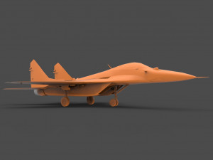 mig29 3D Принт Модель