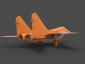 mig29 3D Принт Модель