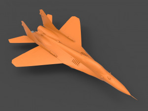 mig29 3D Принт Модель