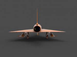 dassault mirage 3D Druckmodell