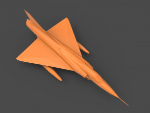 dassault mirage 3D Druckmodell