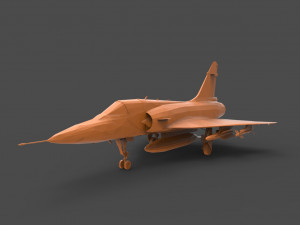 dassault mirage2 Modèles 3D en vedette