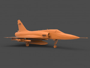 dassault mirage2 Modèles 3D en vedette
