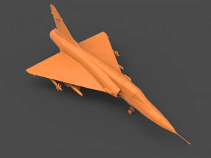 dassault mirage2 3D Print Model