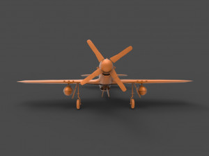p-51 mustang 3D Принт Модель