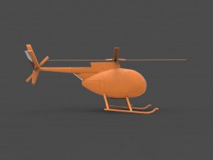 hughes oh-6 cayuse Model do druku 3D