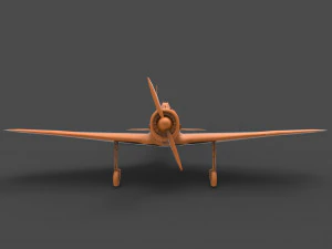 накадзіма кі-43 3D Принт Модель