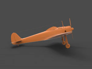 накадзіма кі-43 3D Принт Модель
