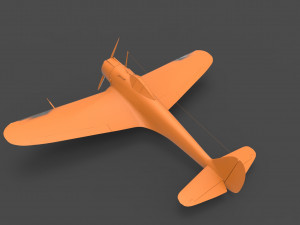 nakajima ki-43 3D Print Model