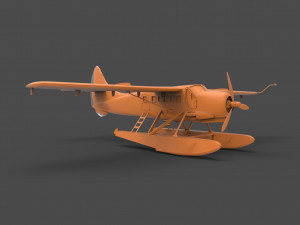 dhc-3 otter Modèles 3D en vedette
