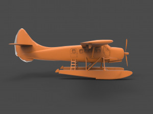 dhc-3 otter Modèles 3D en vedette