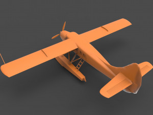 dhc-3 otter Modèles 3D en vedette