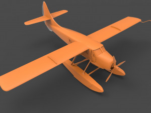 dhc-3 otter Modèles 3D en vedette