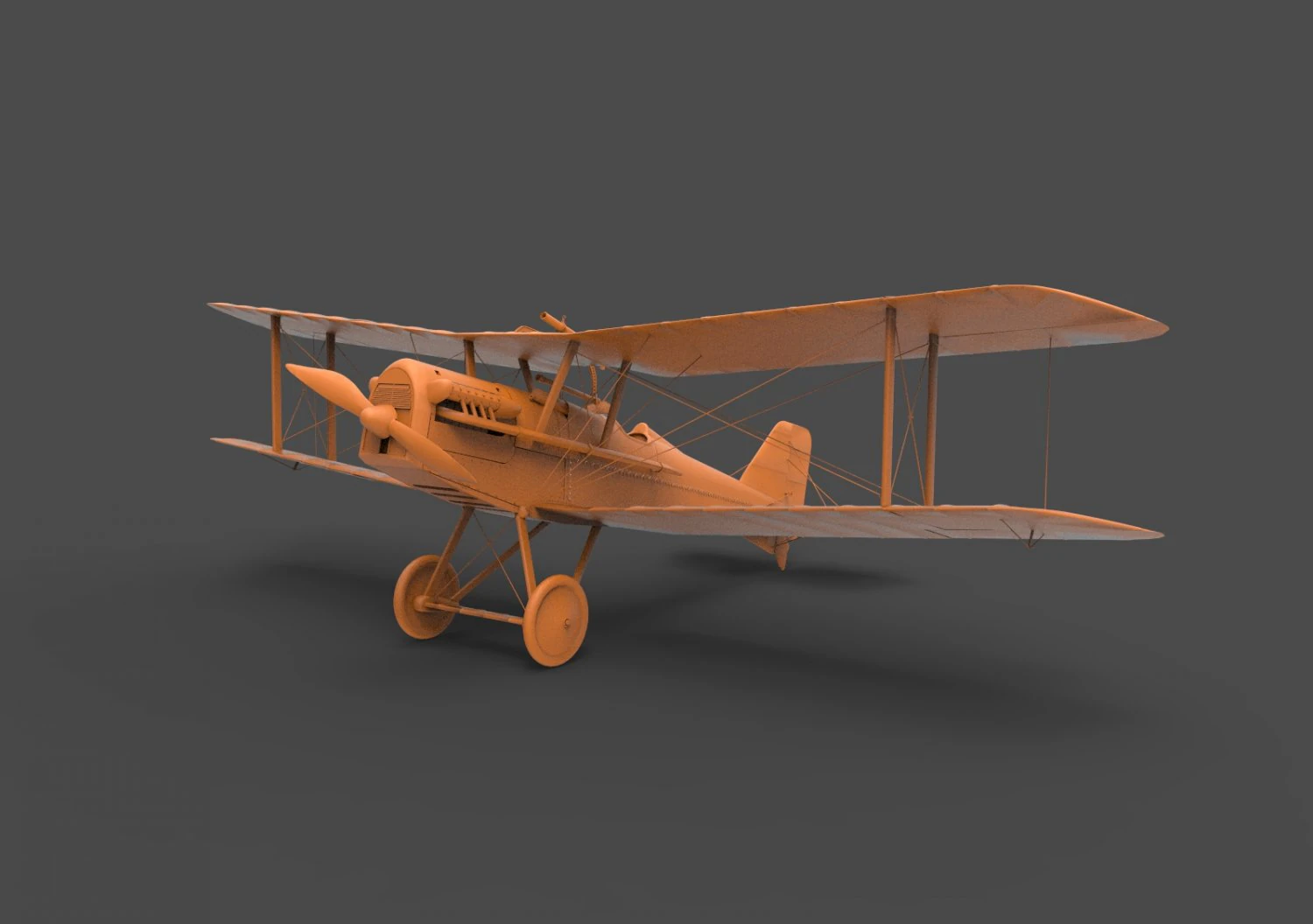 royal aircraft factory 3D Print Model .c4d .max .obj .3ds .fbx .stl .blend 