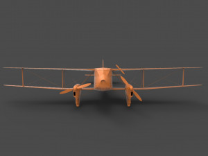 havilland dragon rapide 3Dプリントモデル