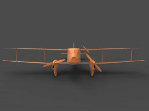 havilland dragon rapide 3D Print Model