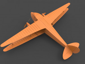 havilland dragon rapide 3Dプリントモデル
