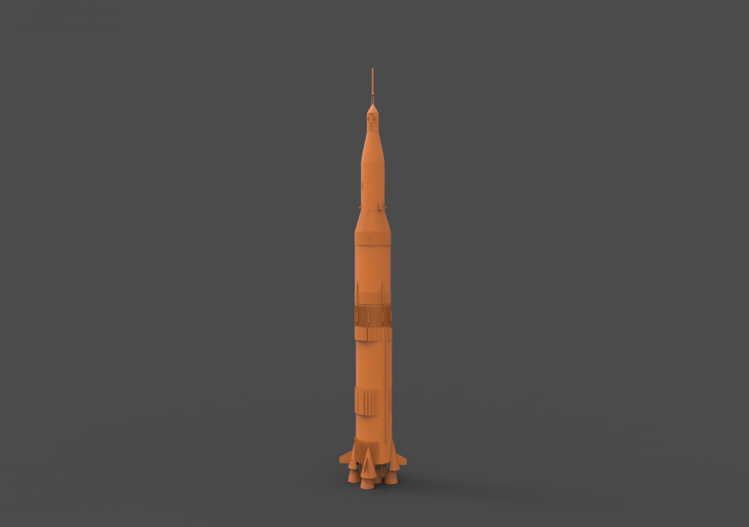 Rust rocket 3d model фото 59
