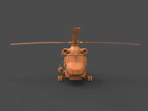 카만 uh-2 3D 프린트 모델