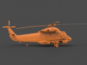 kaman uh-2 Modello di stampa 3D