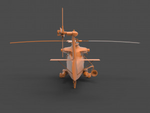kaman uh-2 Modello di stampa 3D