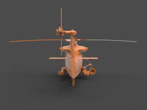 카만 uh-2 3D 프린트 모델