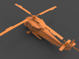 kaman uh-2 Modello di stampa 3D