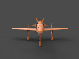 kyushu j7w shinden 3D Print Model
