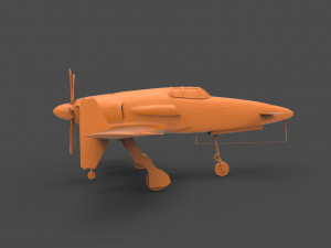 kyushu j7w shinden 3D Принт Модель