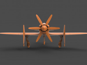 kyushu j7w shinden 3D Принт Модель
