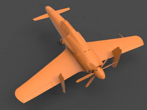 kyushu j7w shinden 3D Print Model