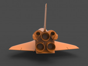 space shuttle 3D Print Model