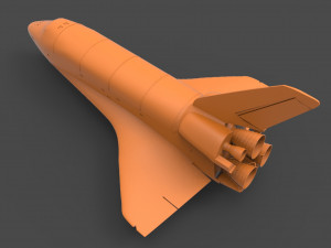 space shuttle 3D Print Model