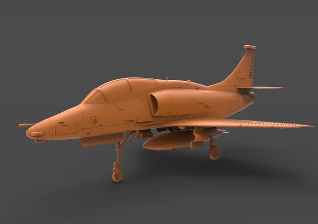 l-39 albatros 3D Print Model .c4d .max .obj .3ds .fbx .stl .blend 
