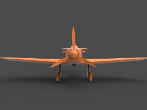 supermarine spitfire 3D Print Model
