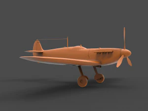 supermarine spitfire 3D Print Model
