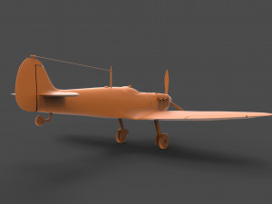 supermarine spitfire 3D 프린트 모델