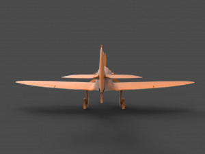 supermarine spitfire 3D 프린트 모델