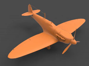 supermarine spitfire 3D Print Model