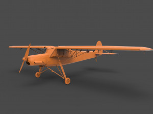 fieseler fi 156 storch 3D-printmodel