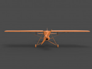 fieseler fi 156 storch 3D प्रिंट मॉडल