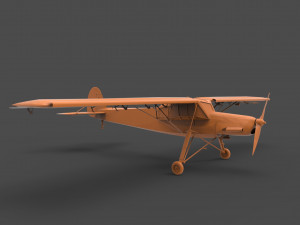 fieseler fi 156 storch 3D प्रिंट मॉडल