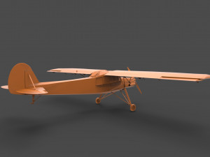 fieseler fi 156 storch 3D प्रिंट मॉडल