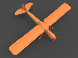 fieseler fi 156 storch 3D प्रिंट मॉडल
