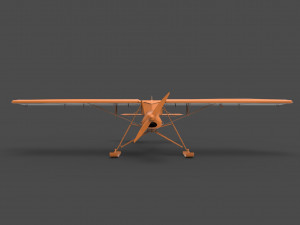 fieseler fi 156 storch winter 3D Baskı Modeli
