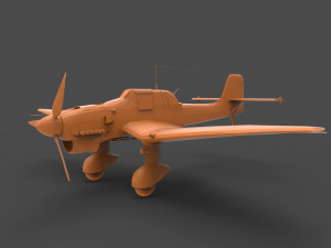 junkers ju 87 3D-printmodel