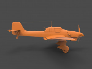 junkers ju 87 3D 打印模型