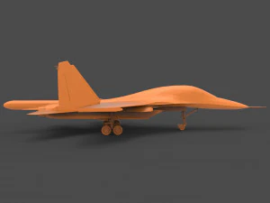 su-34 3D Print Model