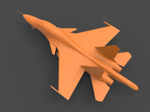 su-34 3D-printmodel