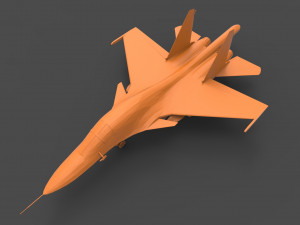 su-34 3D-printmodel